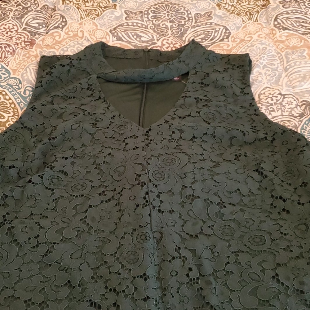 Lace cocktail dress